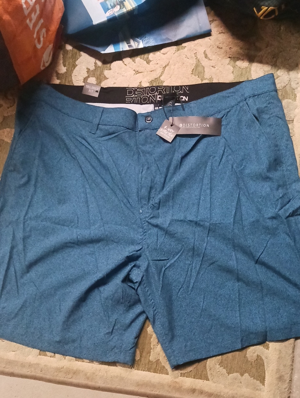 Distotion Men’s Blue Casual Shorts 46